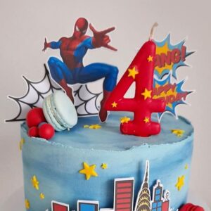 Heroic Spiderman Cake